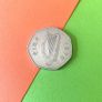 EIRE 1970 Woodcock - 50p Coin. Free Post Image 4