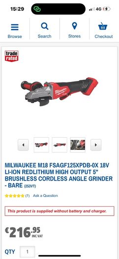 2025 milwaukee paddle switch angle grinder