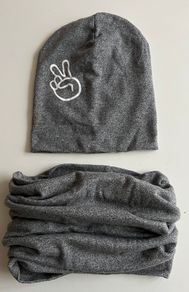 Bundle of Hat and Tube Scarf Set