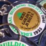 EBS Golden Jubilee Key Ring 1935 to 1985. Image 4
