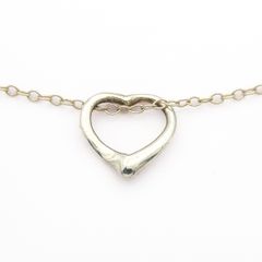925 Silver Open Heart Necklace