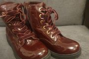 Girl's Combat Boots .. Size: 1 UK .. 33 EU .. Price Drop