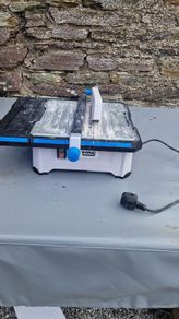 Mac Allister Wet Tile Saw  Portable Electric Cutter