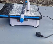 Mac Allister Wet Tile Saw  Portable Electric Cutter