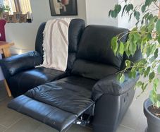leather sofa