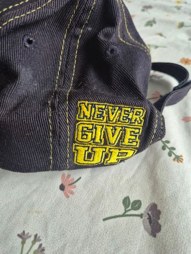 John Cena Hat Cap Black Yellow 2013 Authentic Wrestling WWE 10 Years Strong
