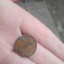 Vintage 1 penny coin Image 2