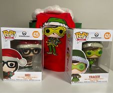 Funko Pop Overwatch Winter Wonderland Box GameStop Exclusive