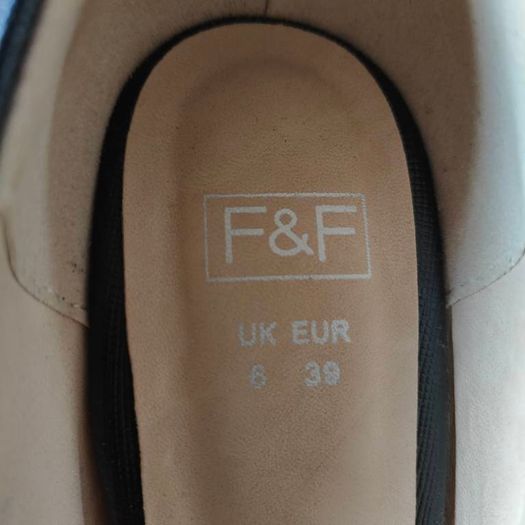 Black heels, size 6