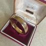 Vintage 9ct  Metal Core Floral Bangle/Braclet 1970's Image 10