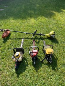 Job lot 1 x strimmer  3 x hedge cutters