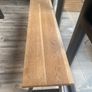 Extendable EZ Living Renvyle Table, extension leaf and bench Image 2