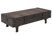Coffee Table Solid Wood Vintage Style 120x55x35 cm