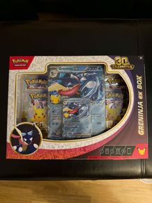 30th Anniversary Celebration Ex Greninja Boxes
