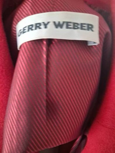 Lovely Gerry Weber Quality Short Red Blazer Size 10
