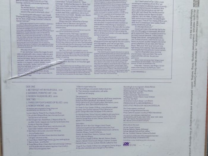 Charles Mingus - Three Or Four Shades of Blue CD