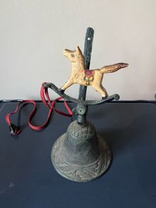 Brass wall bell