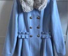 Girls Monsoon Double Breasted Coat age 12-13yrs