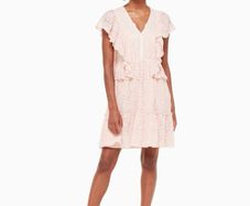 BNWT - Kate spade embroidered chiffon dress UK 14