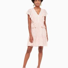BNWT - Kate spade embroidered chiffon dress UK 14