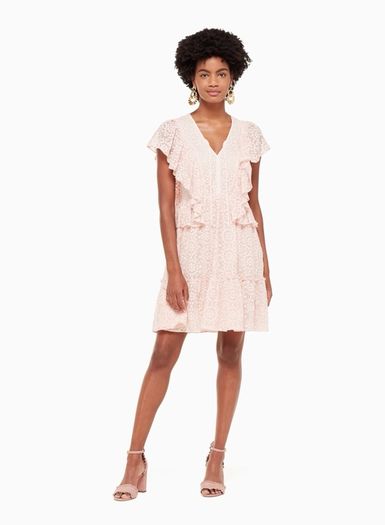 BNWT - Kate spade embroidered chiffon dress UK 14