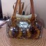 Glass Purse Vase Image 2