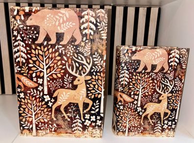Decorative Faux Book Storage Boxes