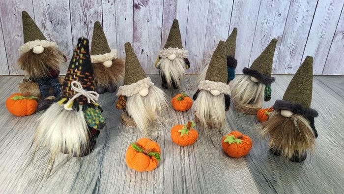 Gnomes. Cute and  soft little gnomes. Handmade
