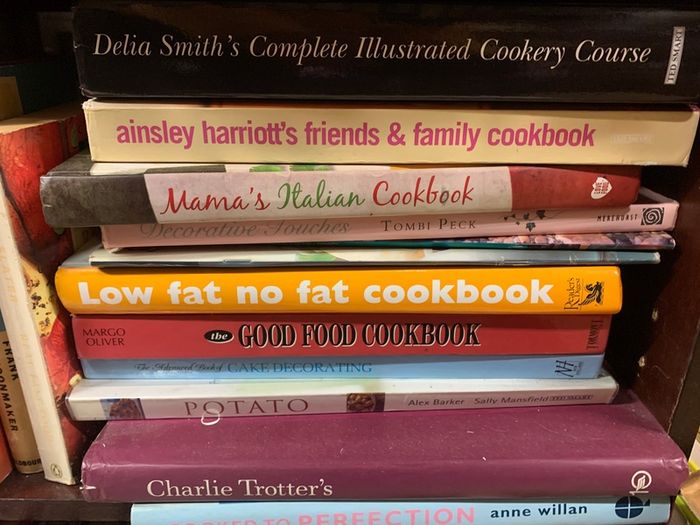 Large selection of COOK BOOKS view and select throughout all the photos