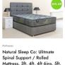 Yisk bed frame + matress Image 3
