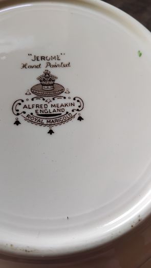 Alfred Meakin Jerome Hand  Painted