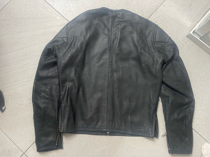 jacket triumph leather vented