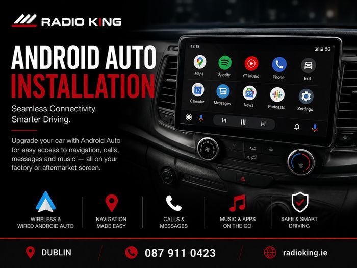 Android Auto Installation Dublin | Professional Android Auto Upgrade