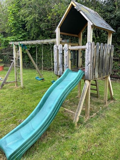Wooden Swing Set
