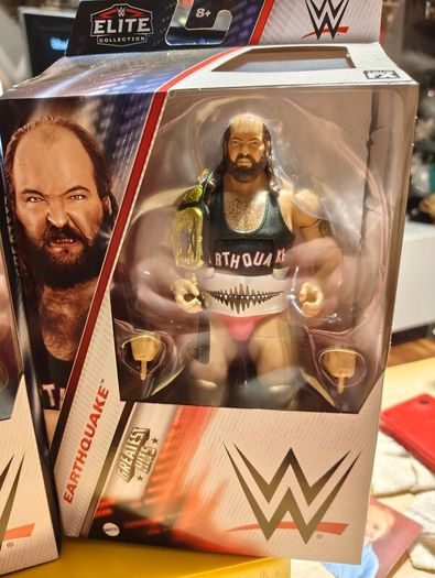 Wwe elite Earthquake and Typhoon 'The Natural Disasters' greatest hits series