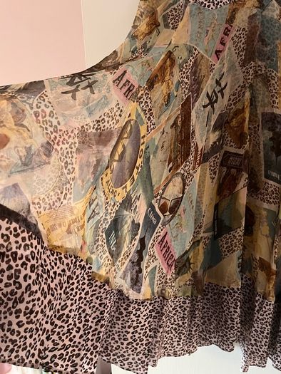 skirt silk DVF