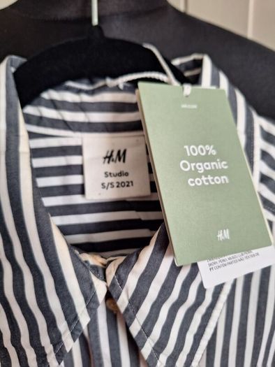 H&M Studio striped shirt