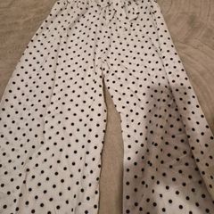 Polka dot Wide leg trousers