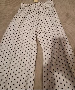 Polka dot Wide leg trousers