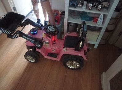 Ride on electric Excavator Tractor