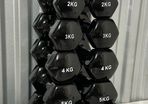 Vinyl dumbbell weight set (1kg-6kg)