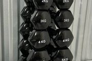Vinyl dumbbell weight set (1kg-6kg)