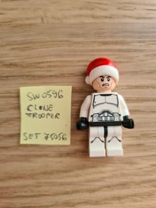 lego sw0596 clone trooper christmas, set star wars 75056