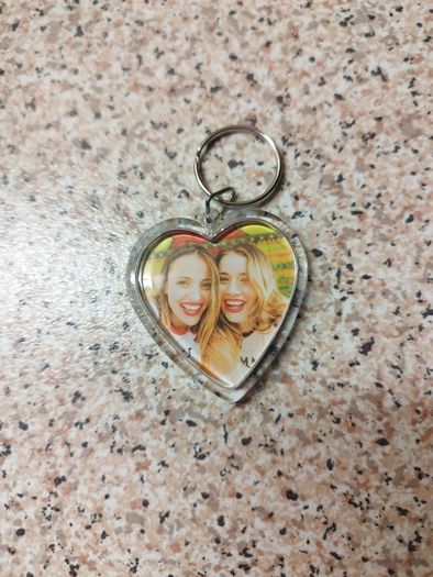 heart keyring