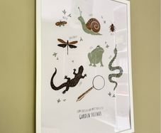 H&M large nursery poster