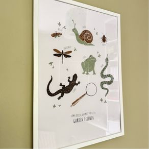 H&M large nursery poster
