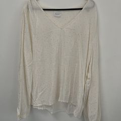 Cream blouse with stars size 40