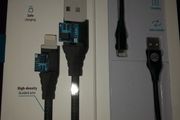 iPhone Charger cable to USB Cable High Speed &amp; Data Syncs Compatible with iPhone iPad iPod 1.5 m brand new