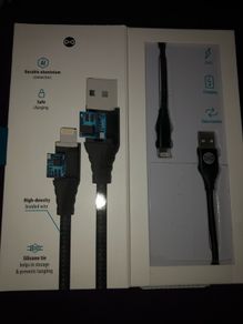 iPhone Charger cable to USB Cable High Speed & Data Syncs Compatible with iPhone iPad iPod 1.5 m brand new