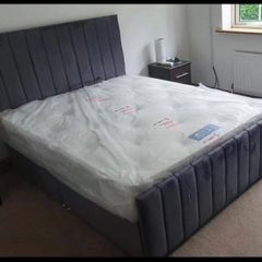 Double Bumber bed frame and Mattress
